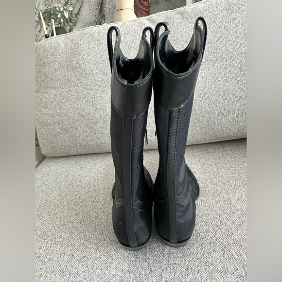 Karl Lagerfeld mesh cowboy boots - Picture 3 of 7